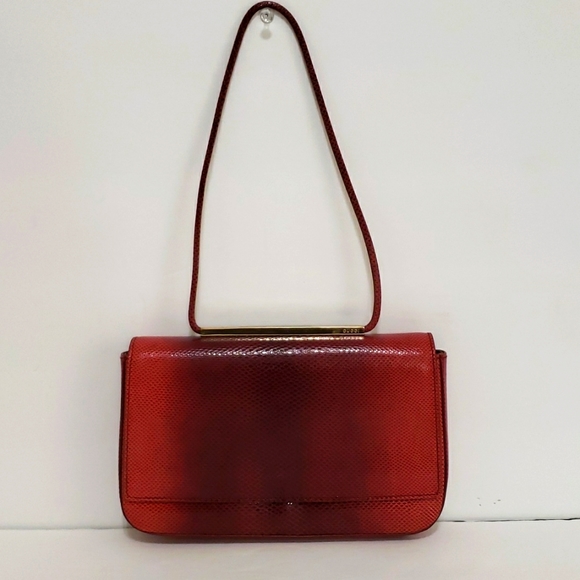 *Rare* Gucci Gradient Red Baguette Handbag - Picture 4 of 16